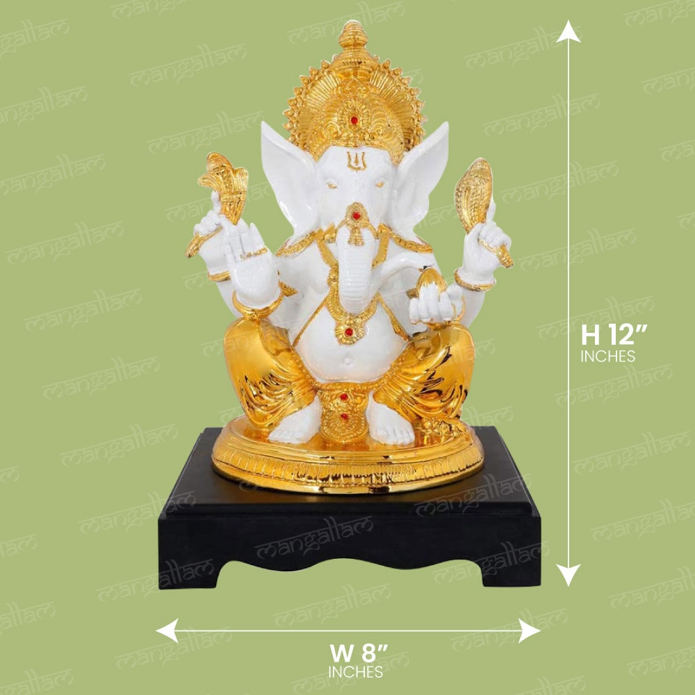 Svastika Lord Ganesha Idol