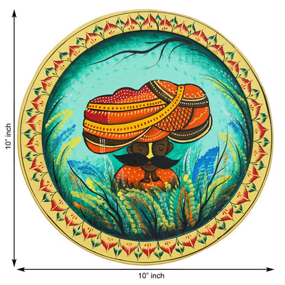 Antique Pichwai Depicting a Holy Man