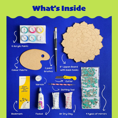 Lord Ganesh Lippan Art Kit