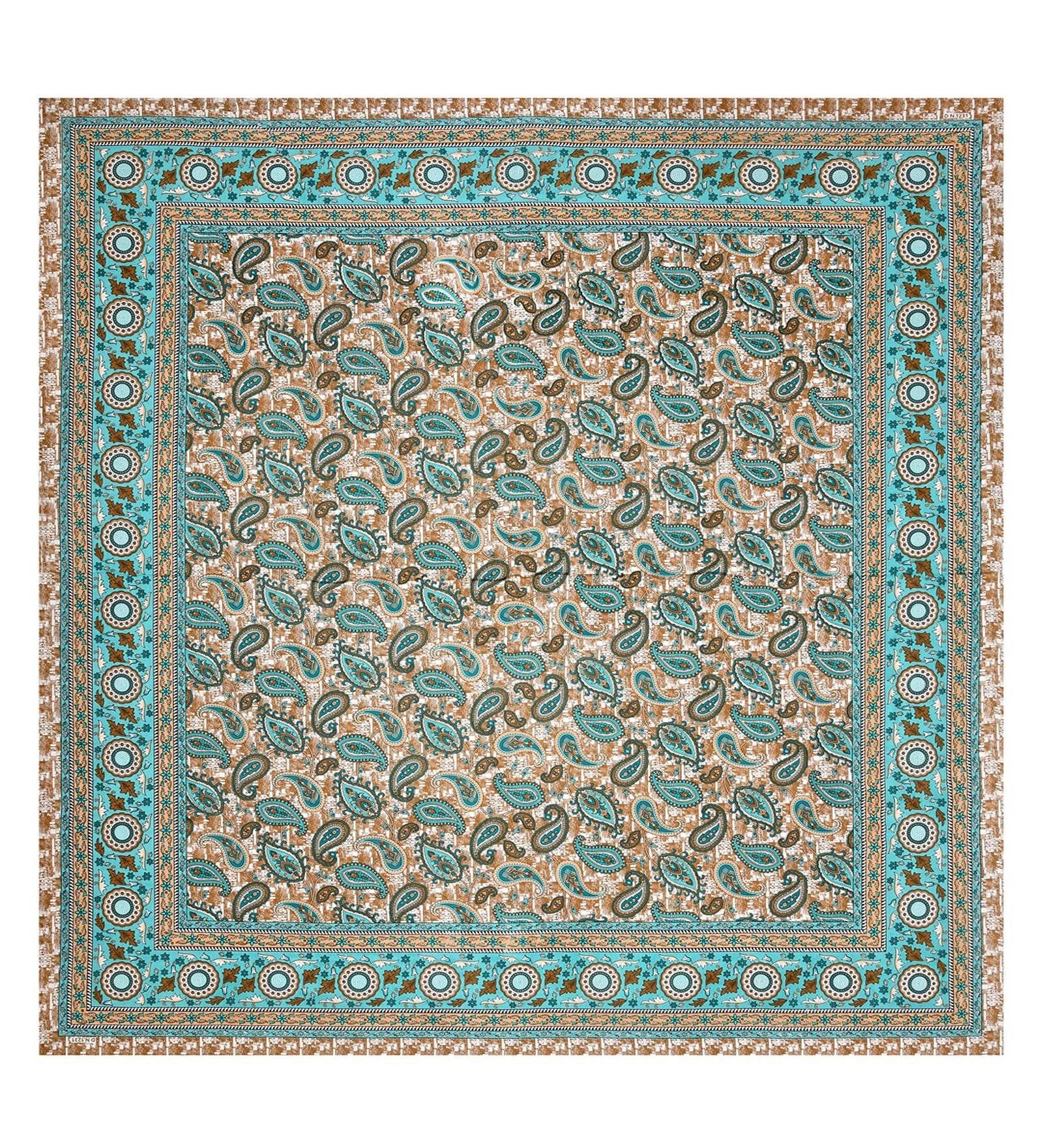 100% Pure Cotton Traditional Printed Bedsheet for Double Bed King Size Bedsheet with 2 Pillow Covers