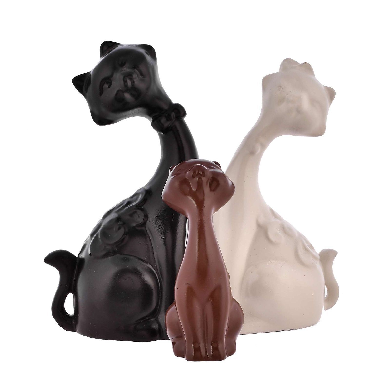 Cat Family Showpiece