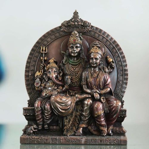 The Shiva Family A Portrait of Togetherness