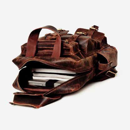 Craftshades – Buffalo Vintage 16″ Leather Backpack