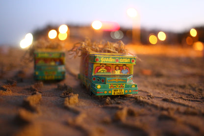 Green ‘Goodies Carrier’ Truck container DIY Paper Craft Kit