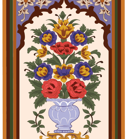 Indian Mughal Flower