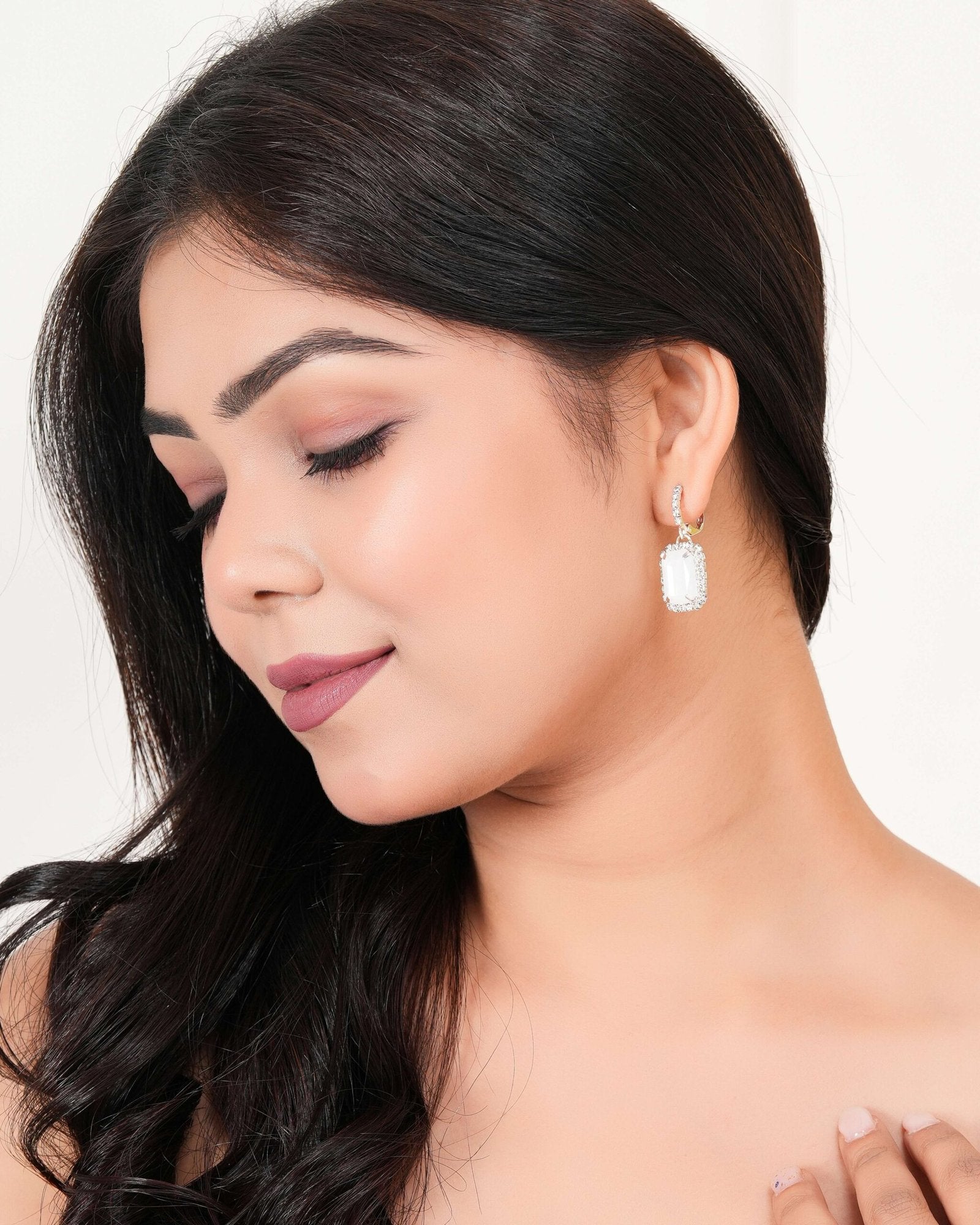 Women’s Drop Earrings, Dangling Silver Earrings, Hammered Earrings, Geometric Earrings, Ethnic Earrings, Boho Earrings, Statement Earrings