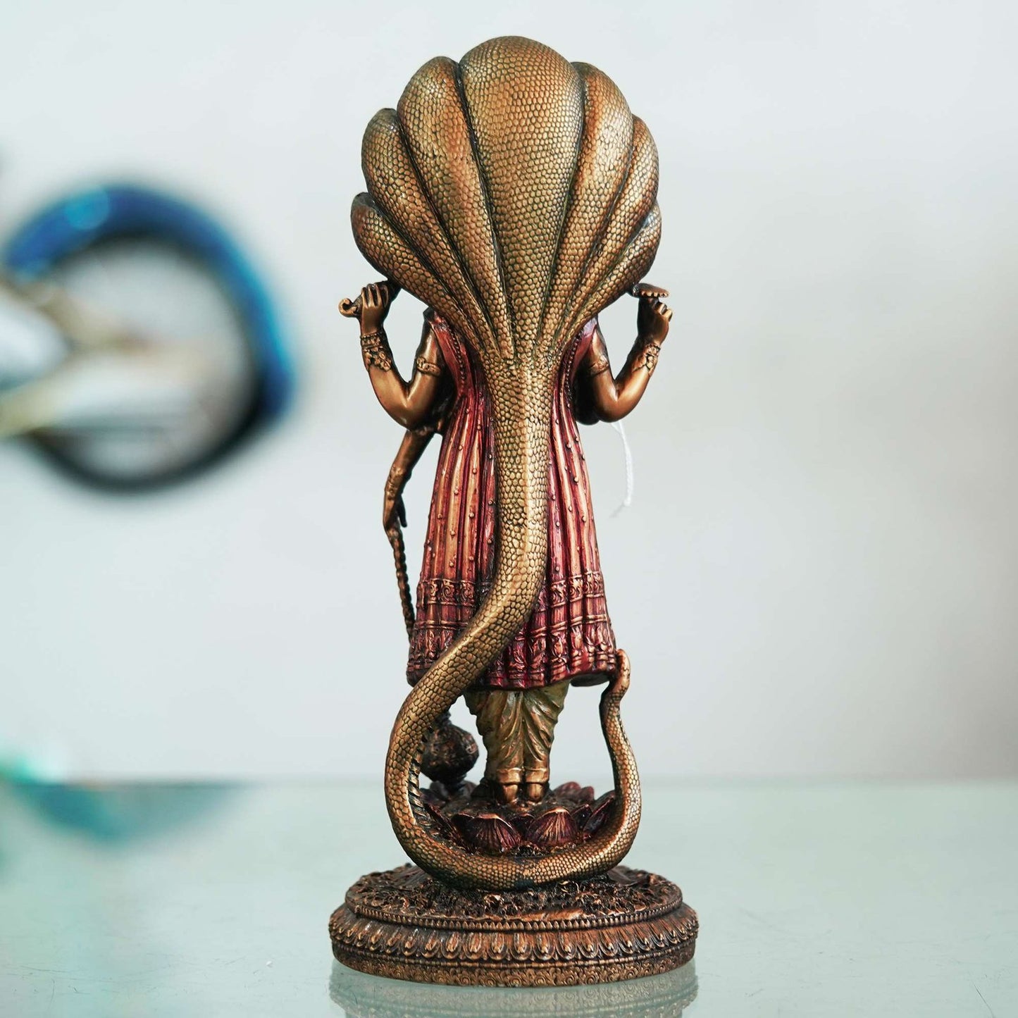 Lord Vishnu Idol A Sacred Representation of the Preserver