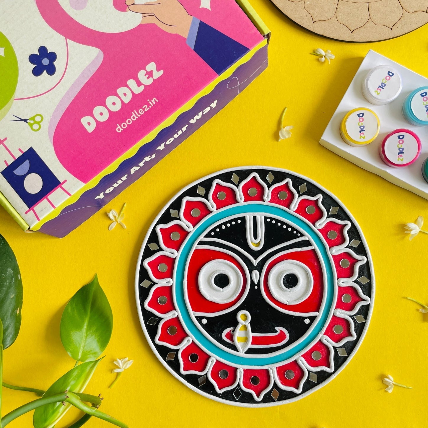 Lord Jagannath Lippan Art Kit