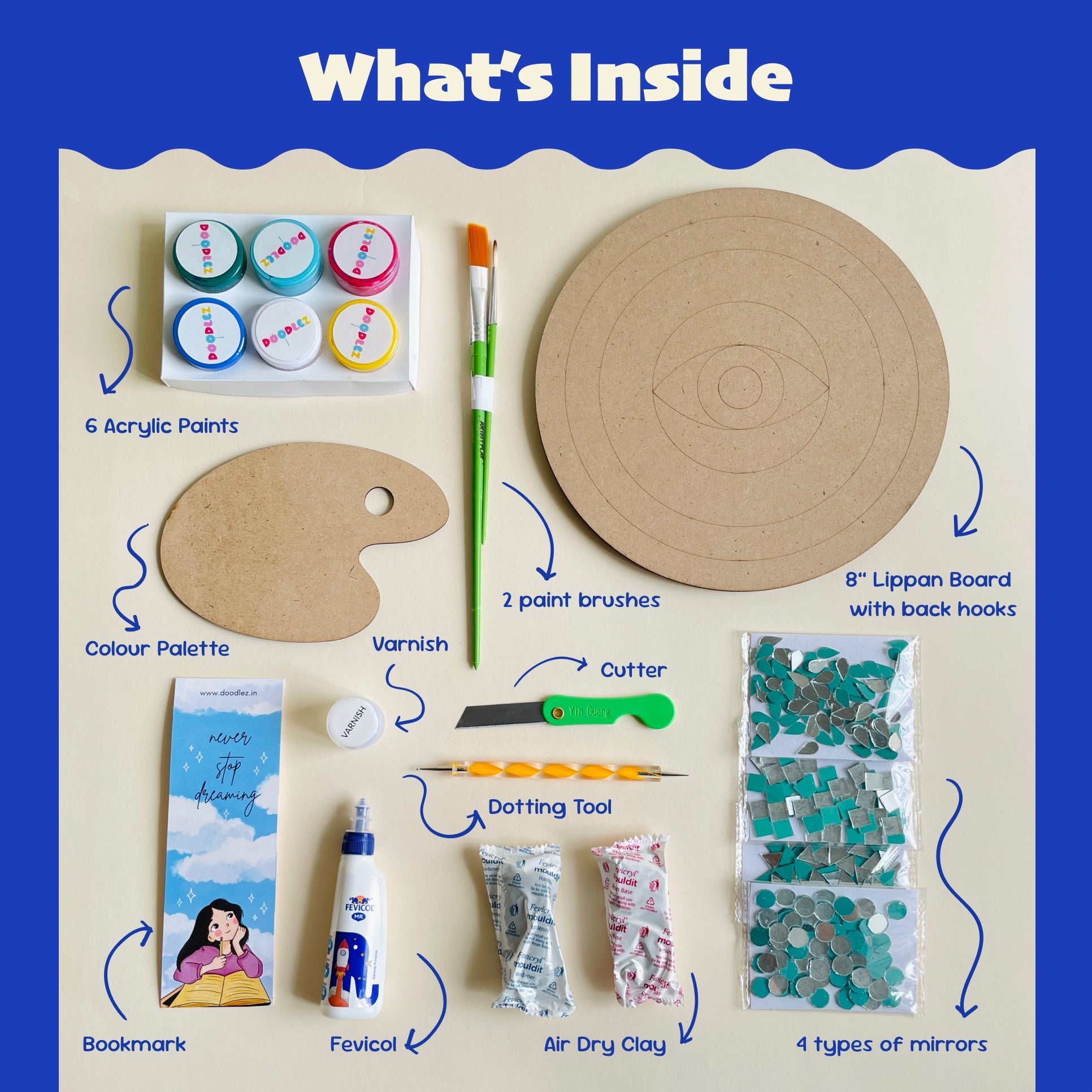 Evil Eye Lippan Art Kit