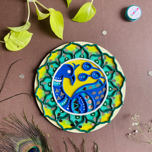 Peacock Lippan Art Kit