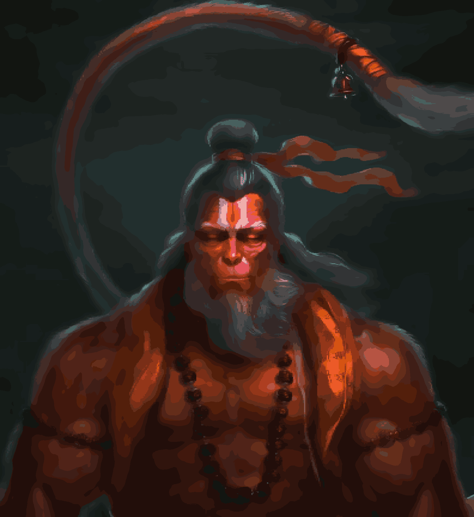 Lord Hanuman Close up