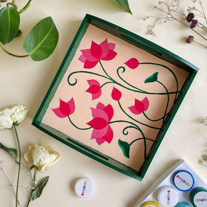 Pichwai Lotus Tray Kit