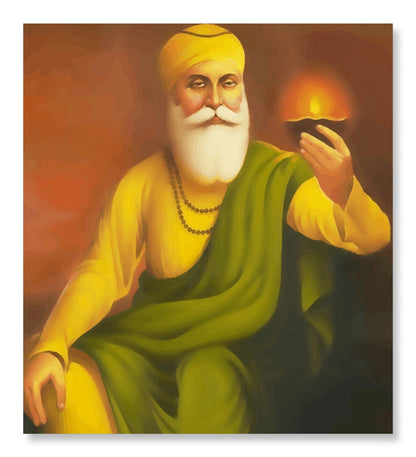 Guru Nanakji Holding Jyot