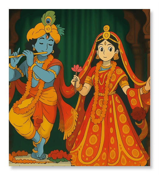 Radha Raman - Ghibli Addition Radha Krishna