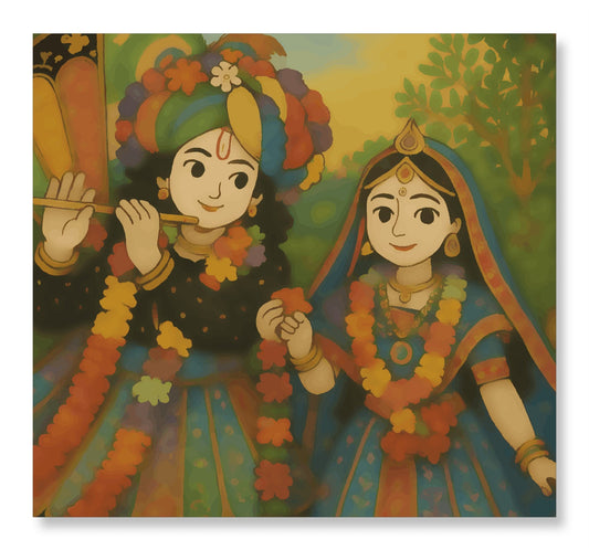 Prem Dhara - Ghibli Addition Radha Krishna