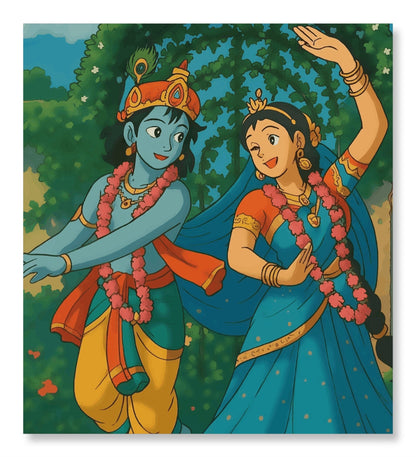 Madhur Rasleela - Ghibli Addition Radha Krishna