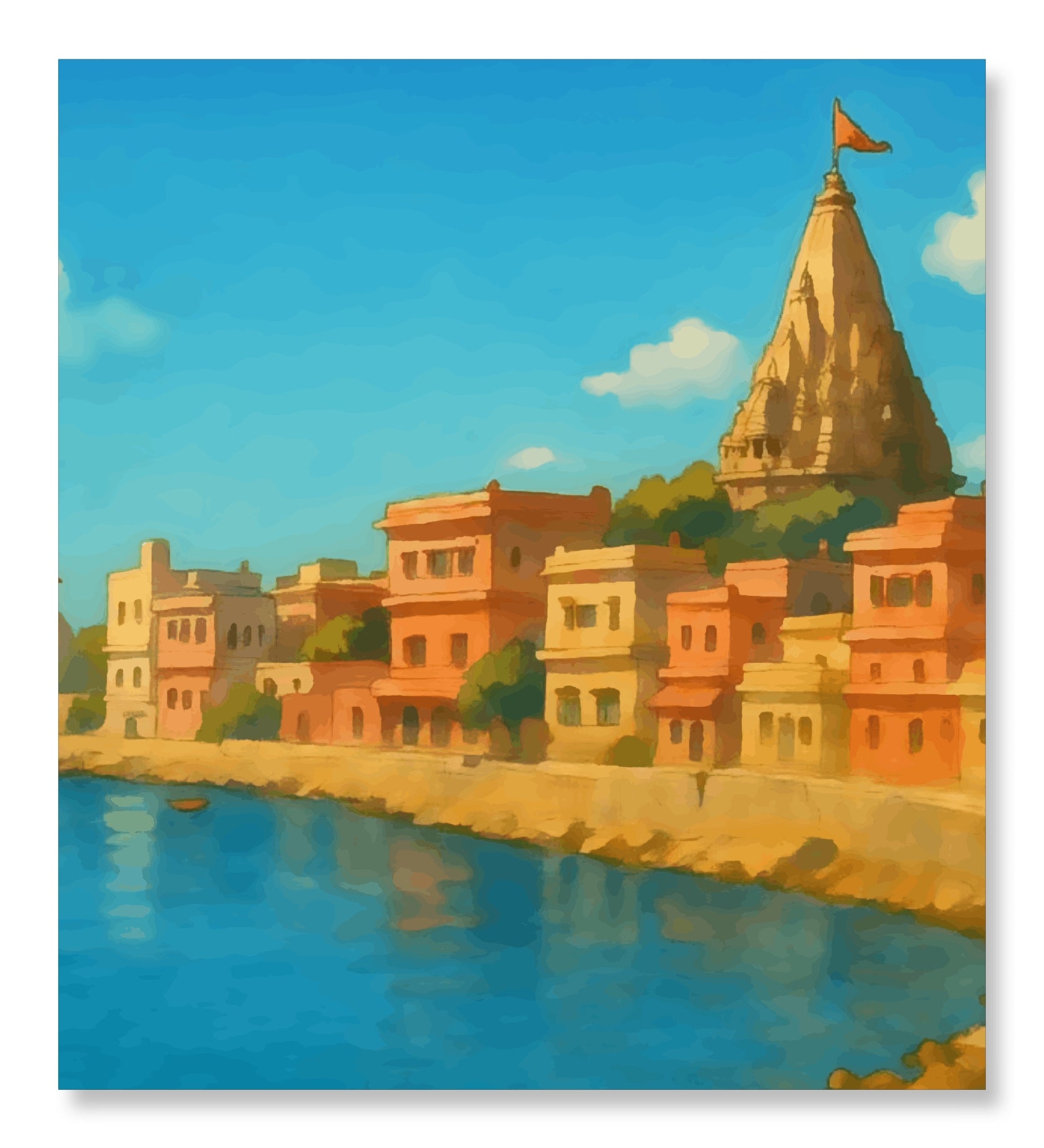 Dwarka Nagri - Ghibli Addition Krishna