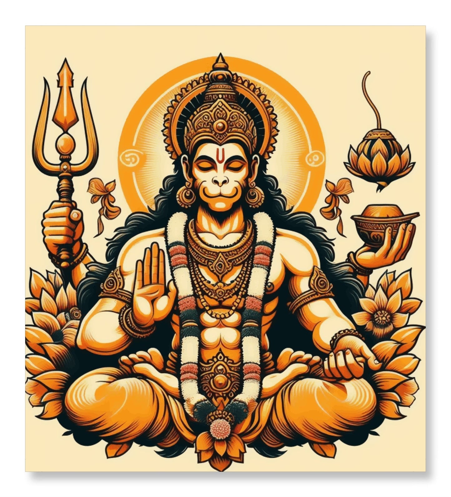 Jai Shree Ram - Hanumanji  The Devotee