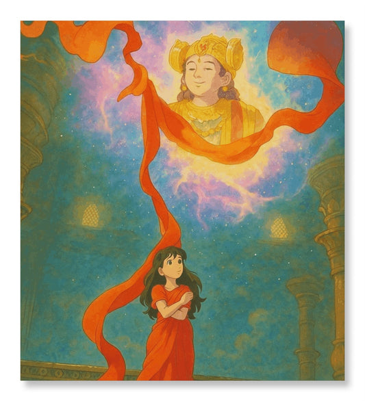 The Flowing Fabric - Ghibli Addition Mahabharat