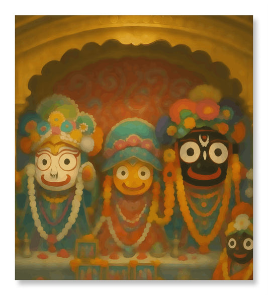 Chaturdha Murti - Ghibli Addition Jagannath Puri