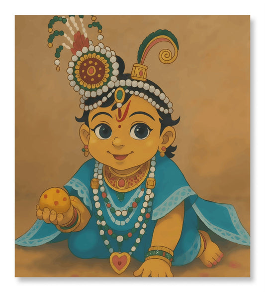 Laddo Gopal - Ghibli Edition