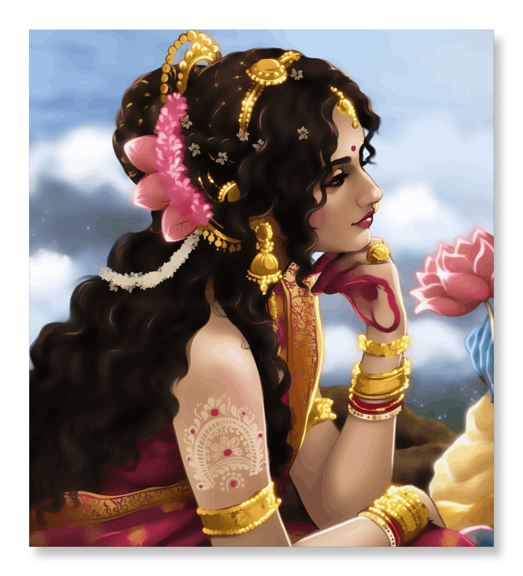 Mahalakshmi Roop - Radharani