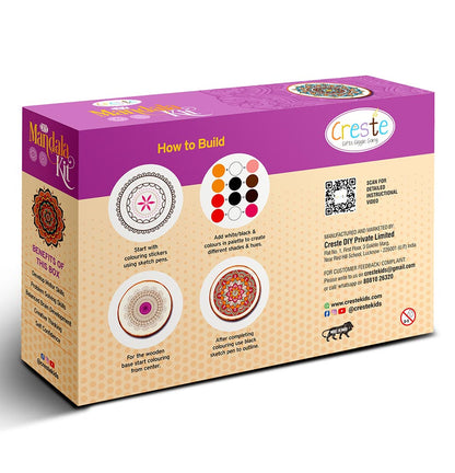 DIY Mandala Art Kit | 8years+
