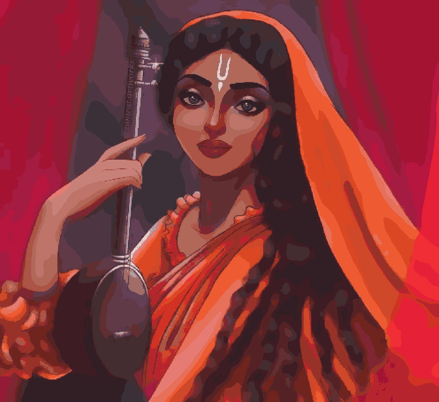 Mirabai Workshipping