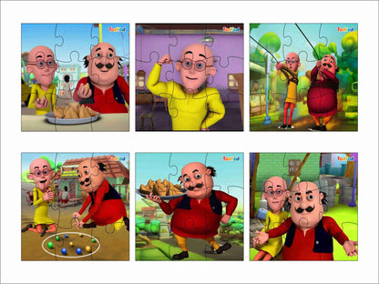 Wooden Jigsaw Puzzle - Motu Patlu