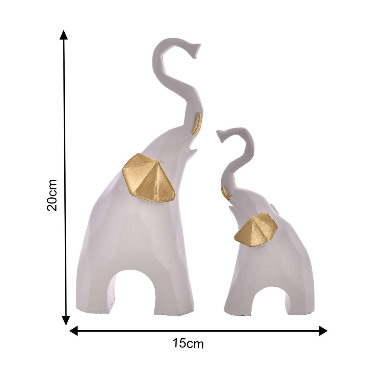 Elephant Family Statue