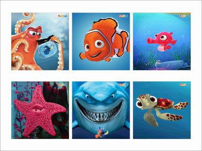 Wooden Jigsaw Puzzle - Finding Nemo