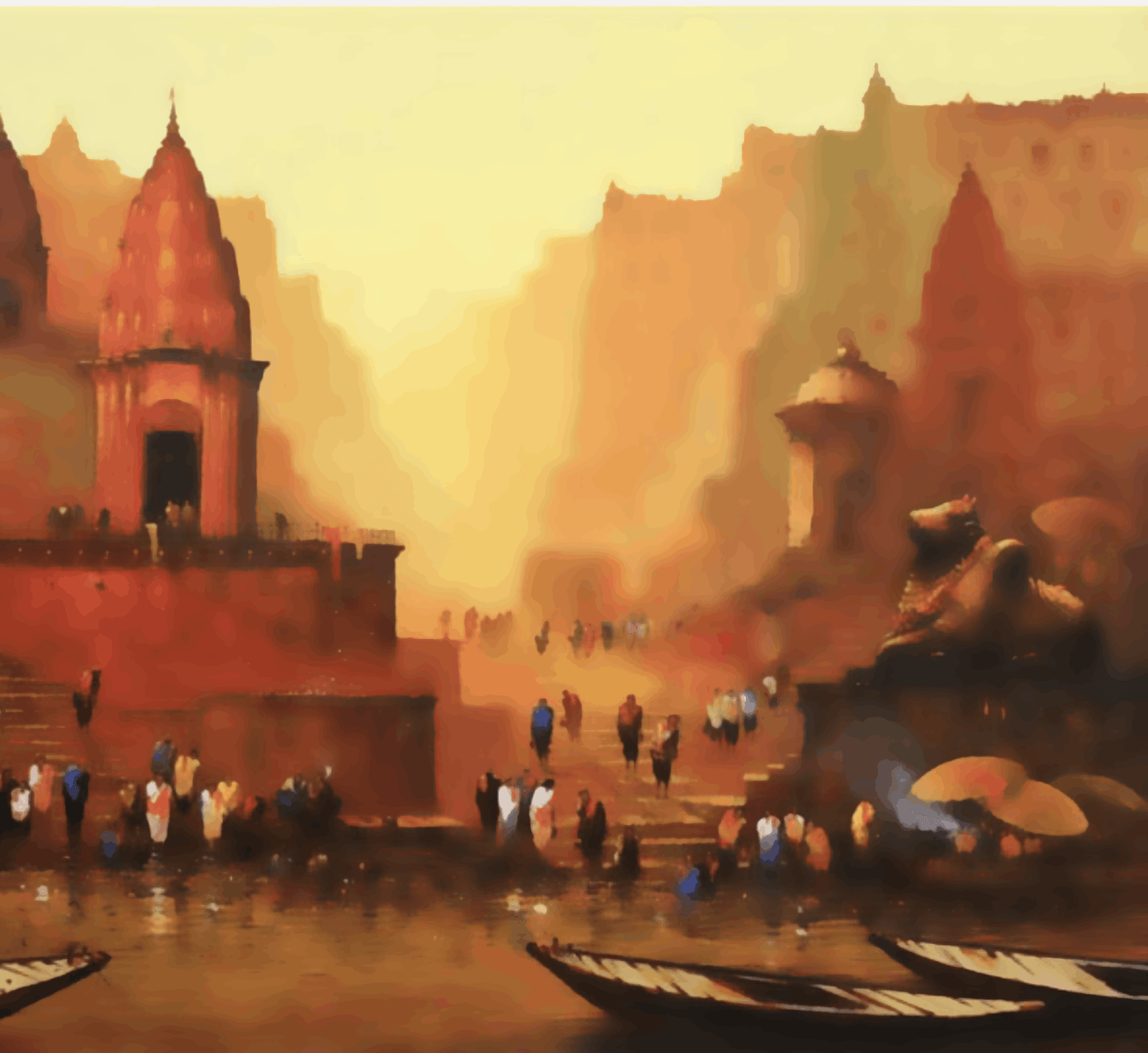 River view of Ghat