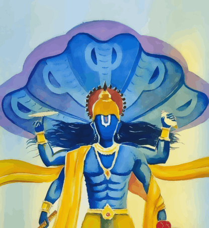 Vishnuji and sheshnaag