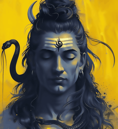 Shivji Meditating in Peace