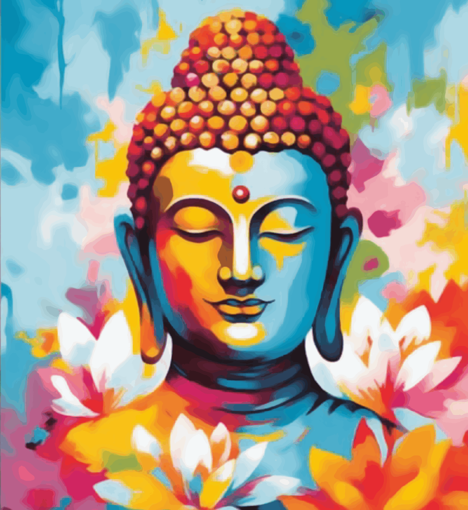 Lord Buddha Coloring Meditation