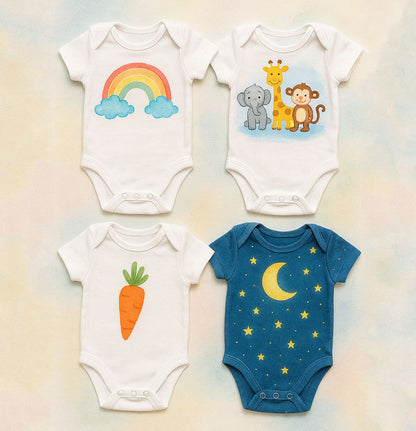 DIY Newborn Onesie Hand Paint Kit | up to 3years