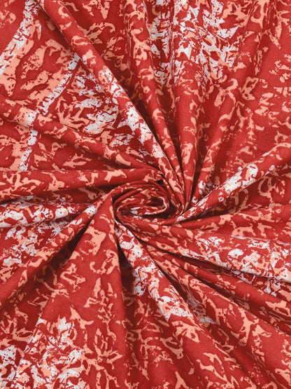 100% Pure Cotton Traditional Printed Bedsheet for Double Bed King Size Bedsheet with 2 Pillow Covers