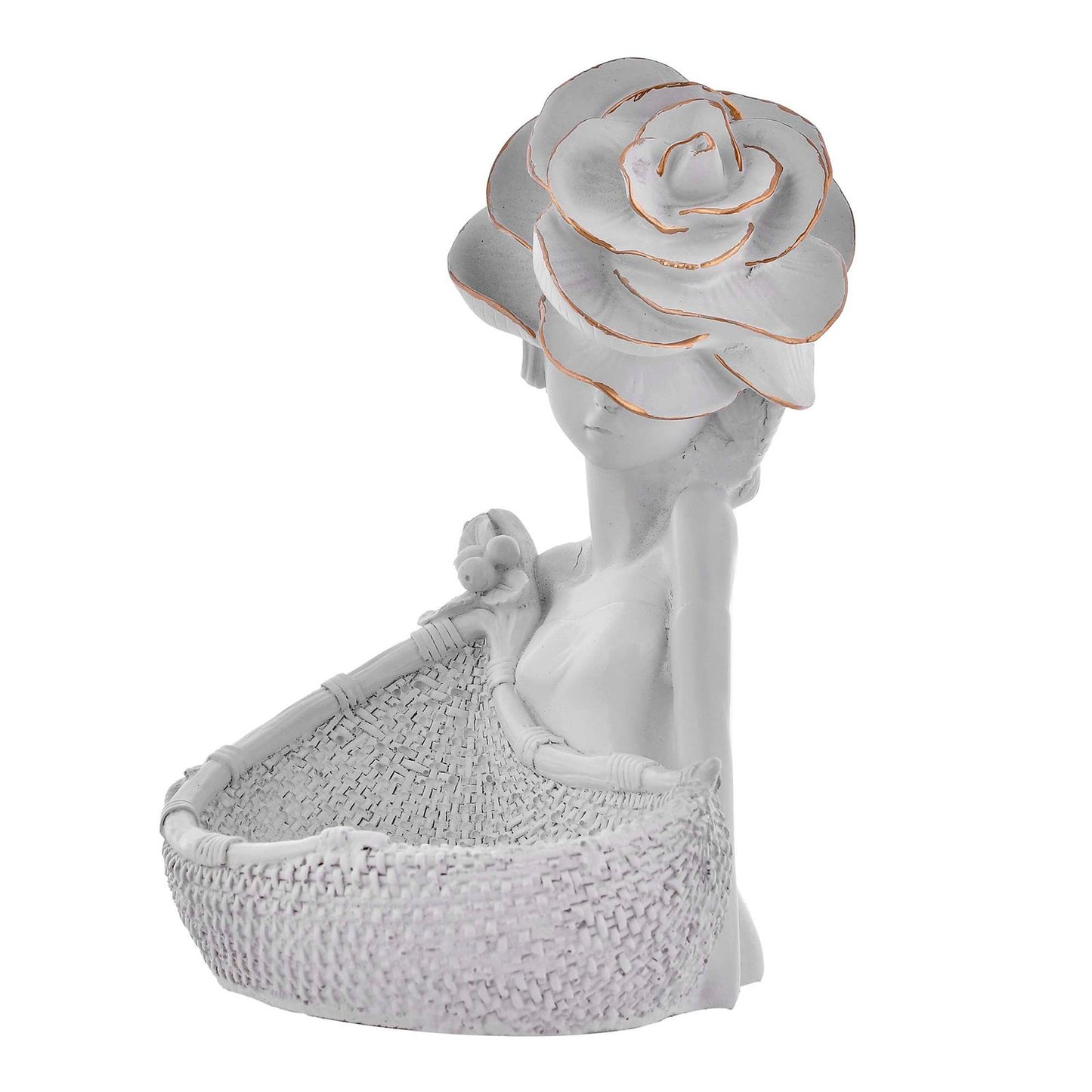 Lady with Basket Statue