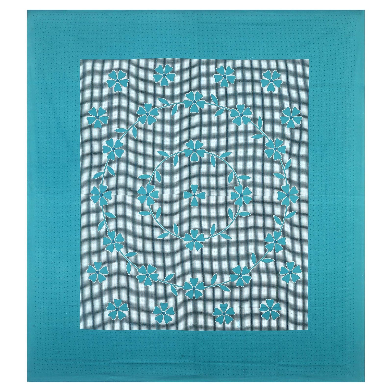 100% Pure Cotton Traditional Printed Bedsheet for Double Bed King Size Bedsheet with 2 Pillow Covers