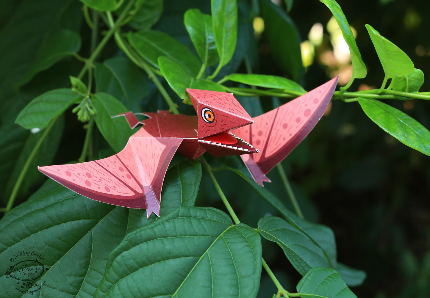 Mini Pterosaur DIY Dinosaur Paper Craft Kit