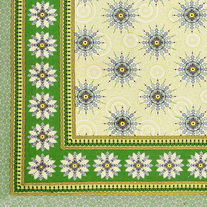 100% Pure Cotton Traditional Printed Bedsheet for Double Bed King Size Bedsheet with 2 Pillow Covers