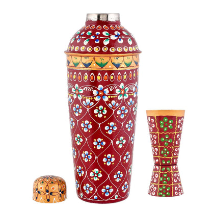 Aluminum Water Bottle with Glass Insert – 27×7 oz Leakproof Reusable Flask