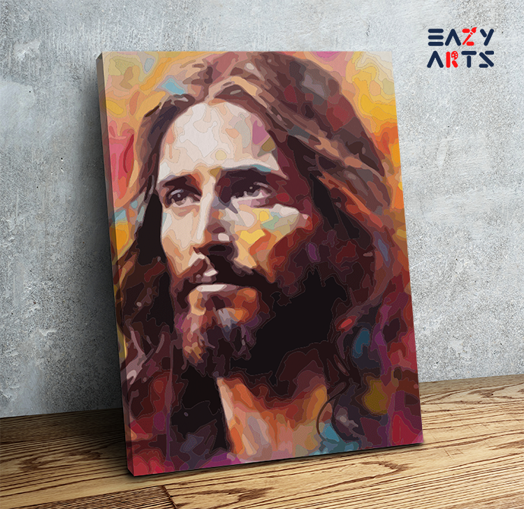 Divine Grace: Jesus Christ Paint by Numbers Kit