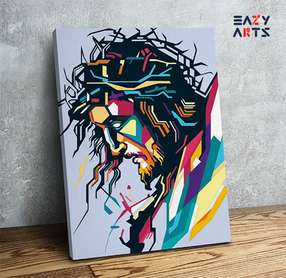 Modern Savior: Jesus Christ Paint by Numbers Kit