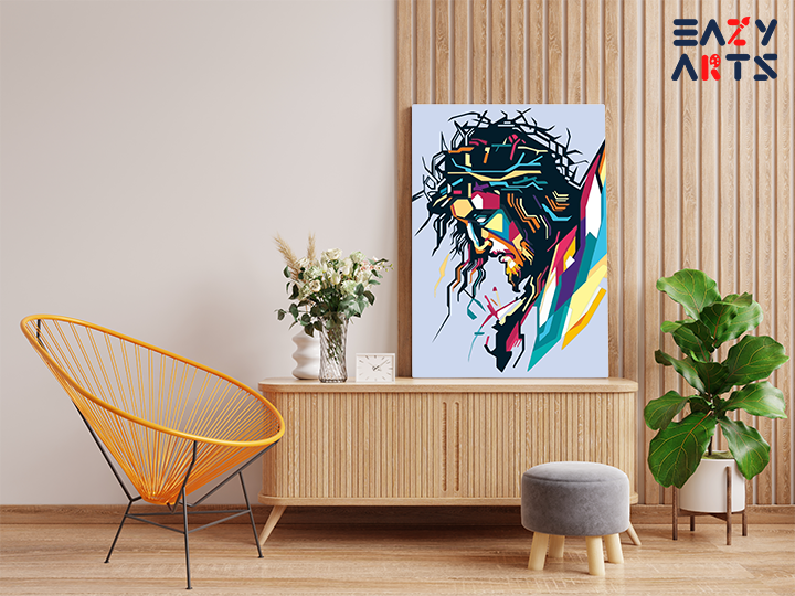 Modern Savior: Jesus Christ Paint by Numbers Kit