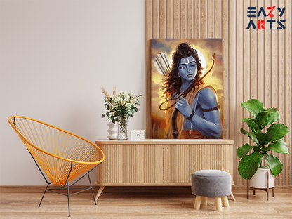 Warrior of Virtue: Lord Ram Paint by Numbers Kit