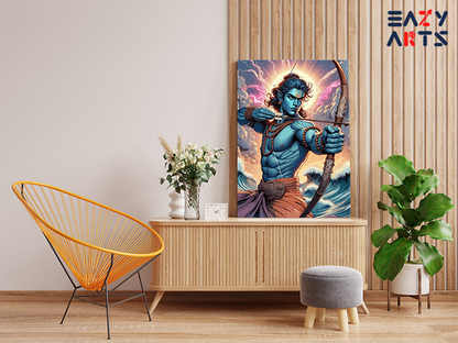 Divine Warrior: Lord Rama Paint by Numbers Kit