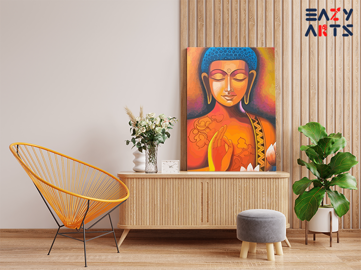 Radiant Peace: Buddha Serenity Paint by Numbers Kit