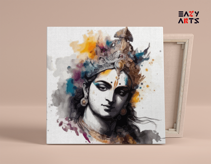 Krishna Monochrome Paint by Numbers Kit