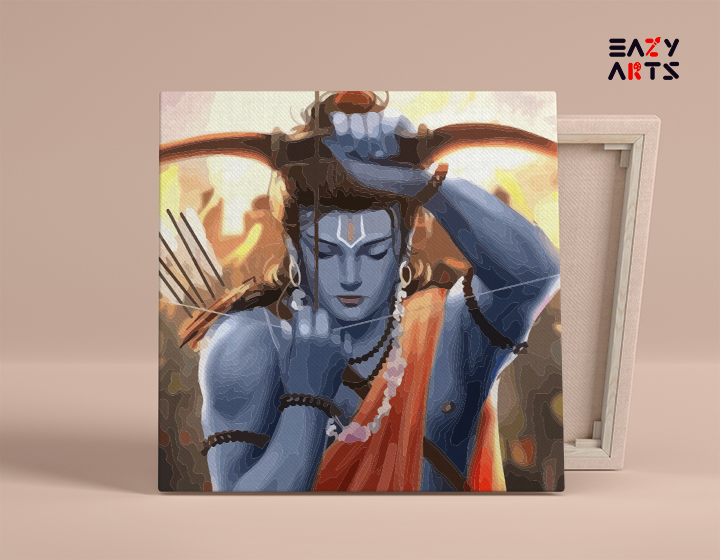 Warrior’s Prayer: Ram with Bow Paint by Numbers Kit